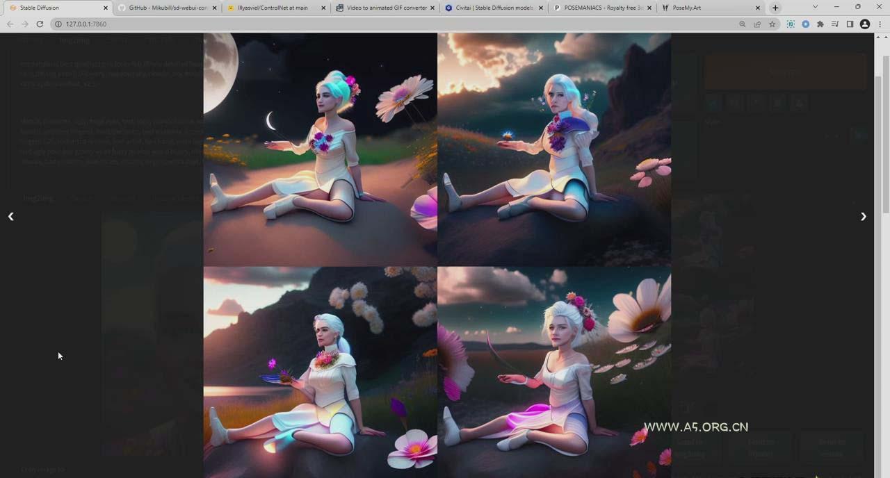 Stable Diffusion 大师班: 利用AI创建艺术图像及视频-31视频课-中英字幕 - A5资源网