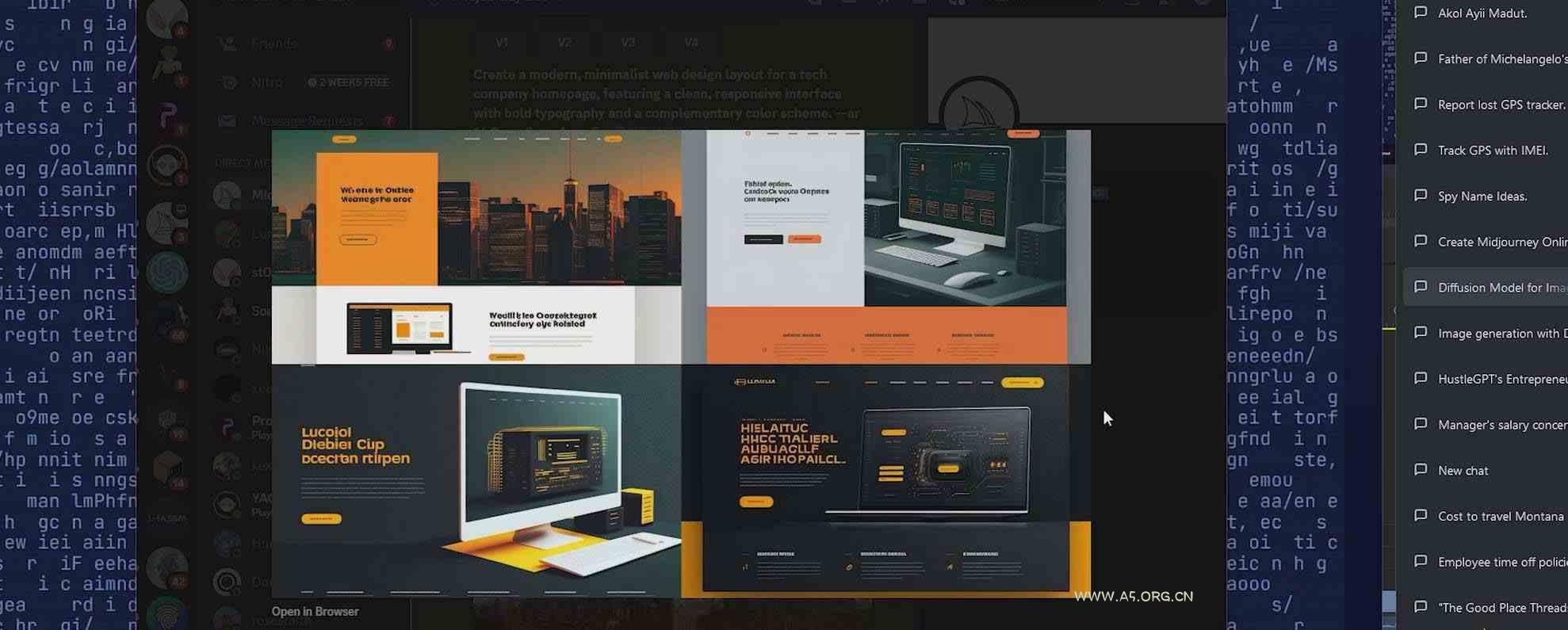 Midjourney及ChatGPT4人工智能生成艺术图像综合指南-9节课-中英字幕 - A5资源网