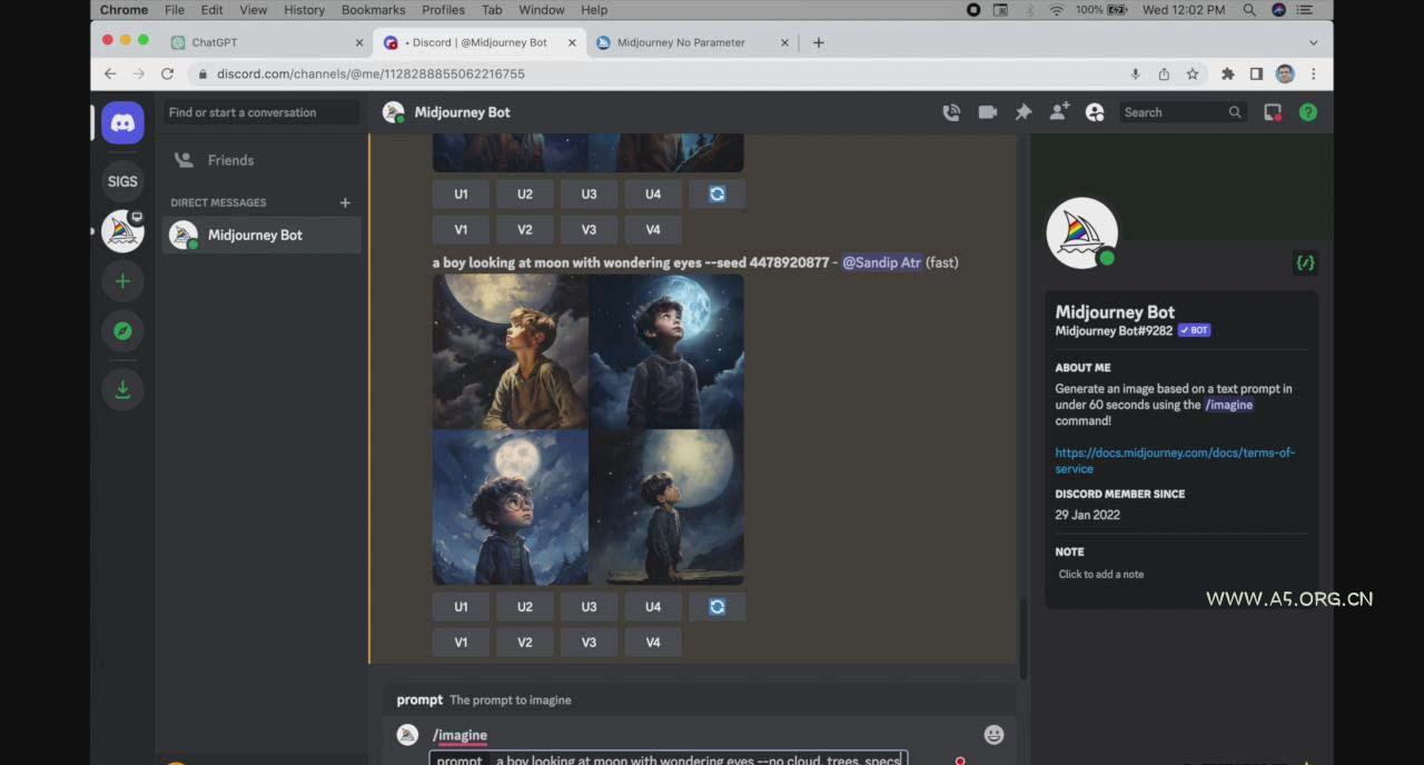 ChatGPT4 和 MidJourney AI 绘画聊天革命性指南教程-33节视频课-中英字幕 - A5资源网