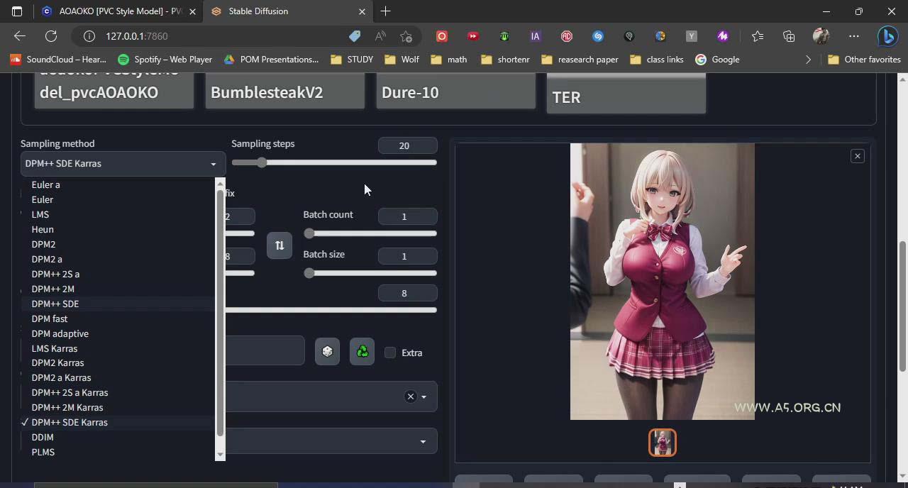 利用Stable Diffusion创建动漫艺术图像使用AI绘画赚钱-中英字幕 - A5资源网