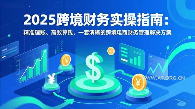 2025跨境财务实操指南：精准理账、高效算钱，一套清晰的跨境电商财务管理解决方案-A5资源网