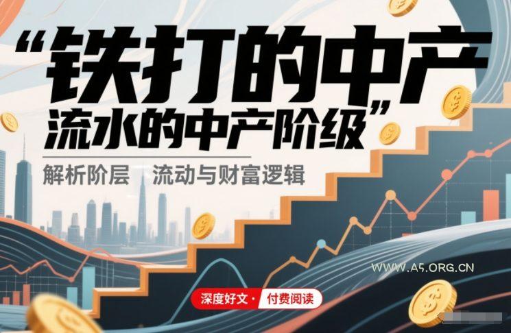 付费文章:铁打的中产,流水的中产阶级 - A5资源网 付费文章:铁打的中产,流水的中产阶级