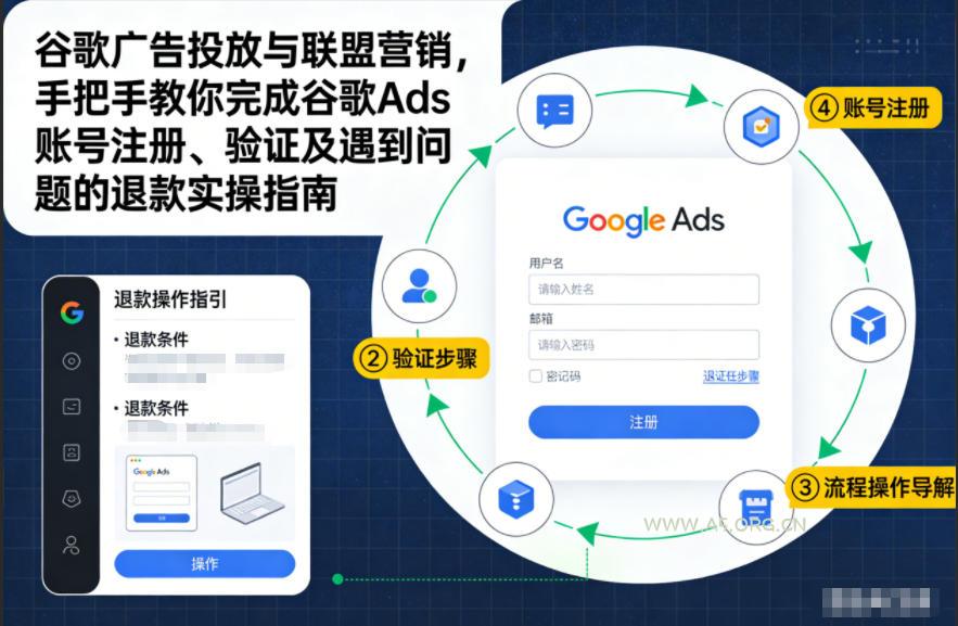 谷歌广告投放与联盟营销,手把手教你完成谷歌Ads账号注册、验证及遇到问题的退款实操指南 - A5资源网 谷歌广告投放与联盟营销,手把手教你完成谷歌Ads账号注册、验证及遇到问题的退款实操指南