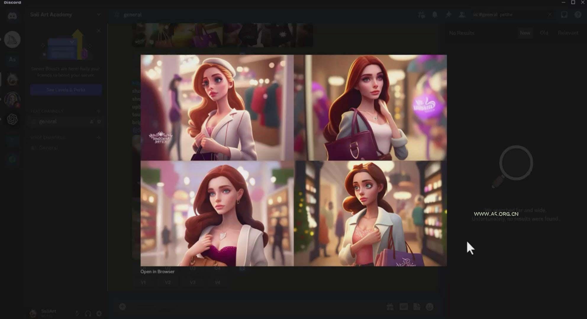 掌握 MidJourney V5 AI + ChatGPT创建一致的角色设计图像-22节课-中英字幕 - A5资源网