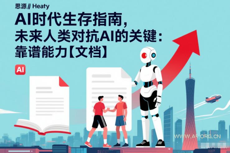 AI时代生存指南,未来人类对抗AI的关键:靠谱能力【文档】 - A5资源网 AI时代生存指南,未来人类对抗AI的关键:靠谱能力【文档】