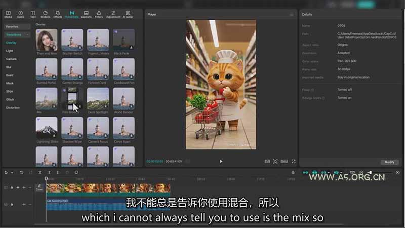 AI电影制作大师班：ChatGPT编剧、Suno配乐、Veo生成，Nano Banana教程，中英字幕|1080P - A5资源网