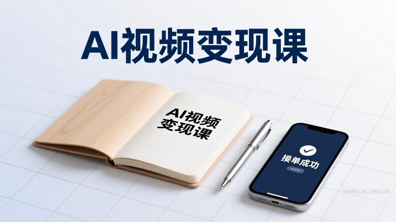 AI视频变现课,学完即可创作短片、接商单,实现副业增收,单项目报价可达千元 - A5资源网 AI视频变现课,学完即可创作短片、接商单,实现副业增收,单项目报价可达千元 - A5资源网