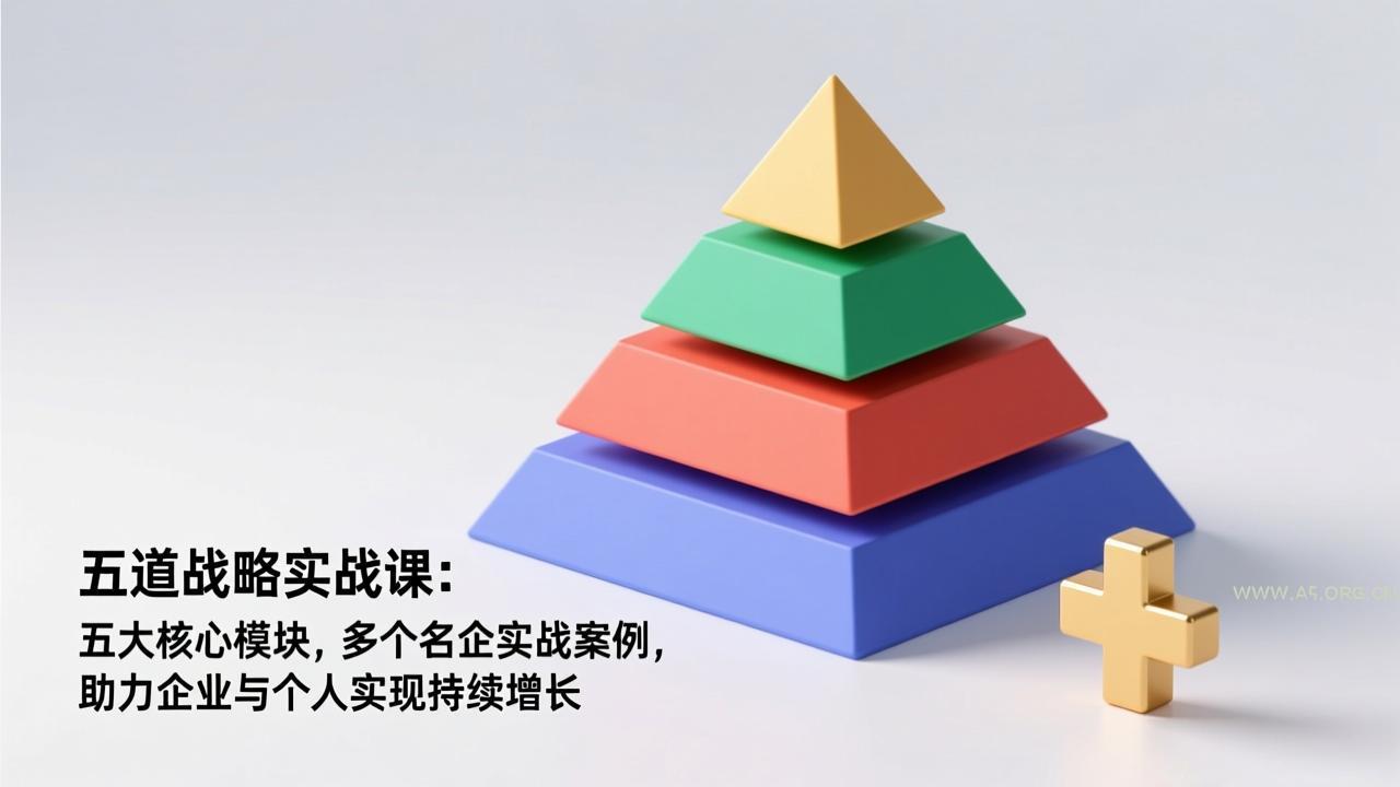五道战略实战课：五大核心模块，多个名企实战案例，助力企业与个人实现持续增长-A5资源网