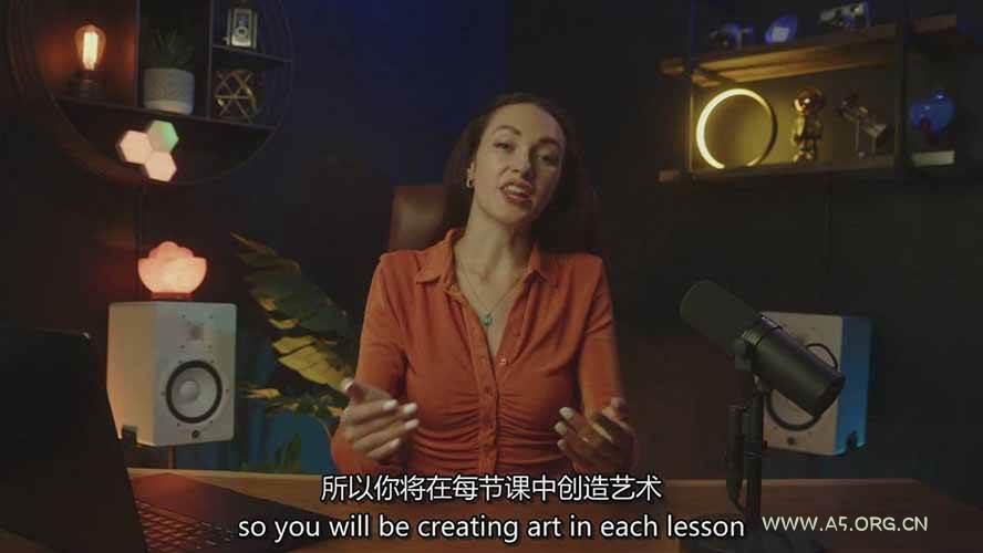 Midjourney AI图像创作课：提示词设计，风格探索，零基础掌握AI绘画核心技能 - A5资源网