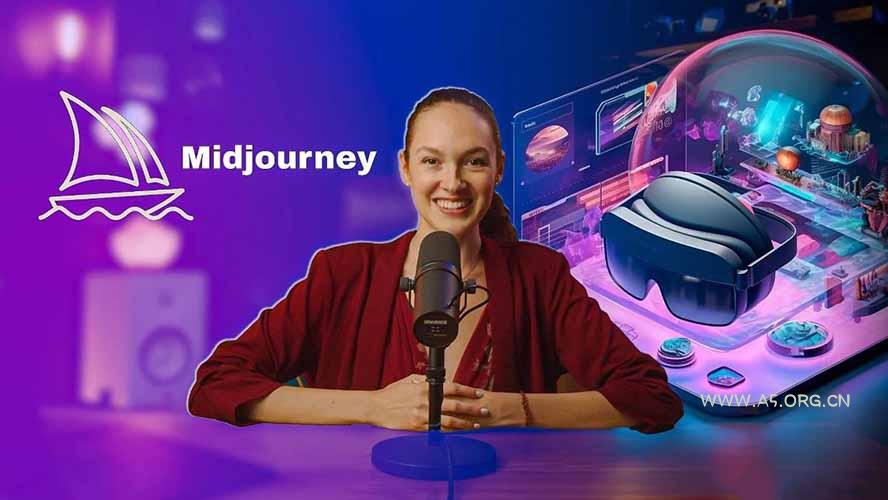 Midjourney AI绘画从零精通指南：提示词工程，风格探索，高效出图，开启创作革命 - A5资源网
