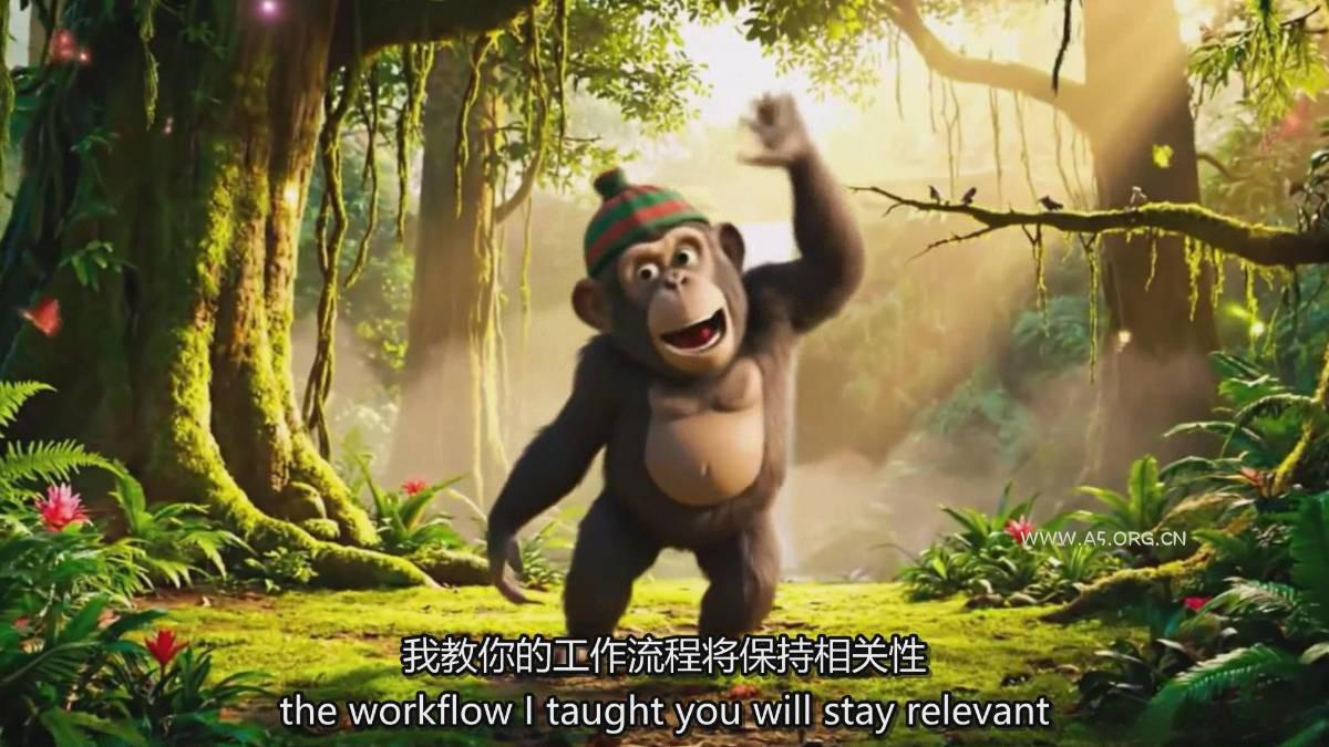 AI电影制作终极指南：从创意到成片，系统掌握智能影视全流程实战课(中英字幕 - A5资源网