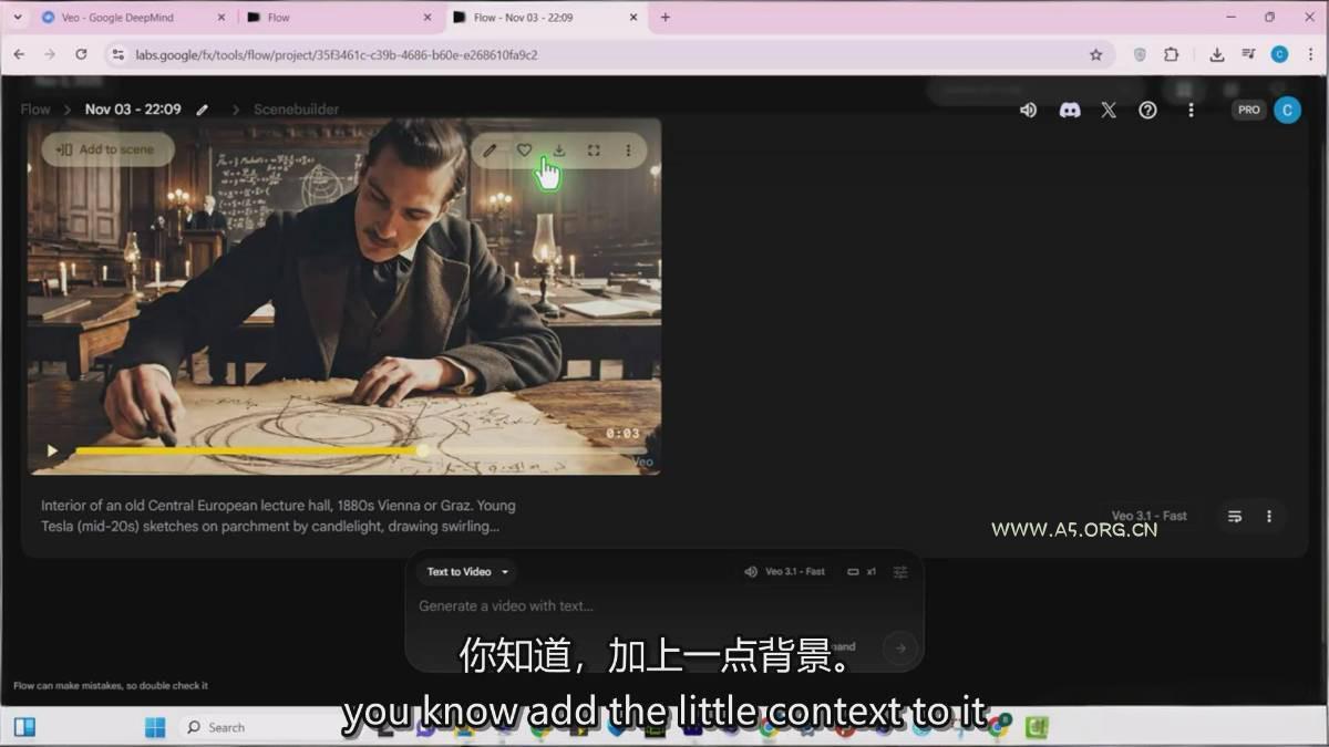 AI电影制作终极指南：从创意到成片，系统掌握智能影视全流程实战课(中英字幕 - A5资源网