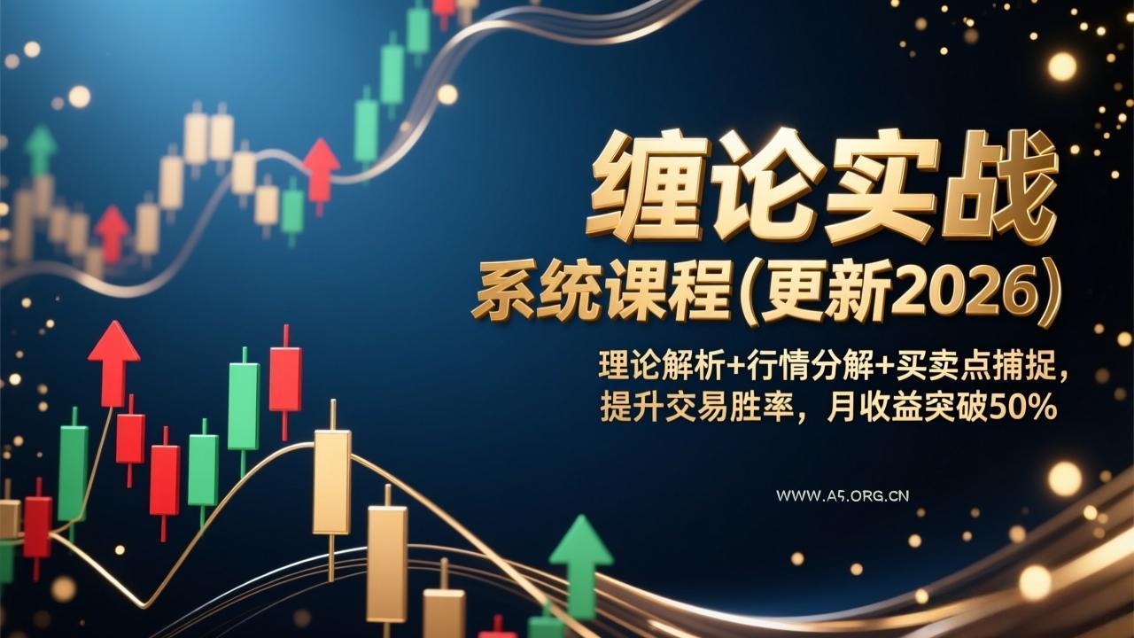 缠论实战系统课程(更新2026-A5资源网