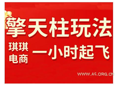 拼多多擎天柱玩法，从起链接逻辑、直通车考核、裂变商品等实操维度，教你快速起店且稳定获流(更新2026)-A5资源网