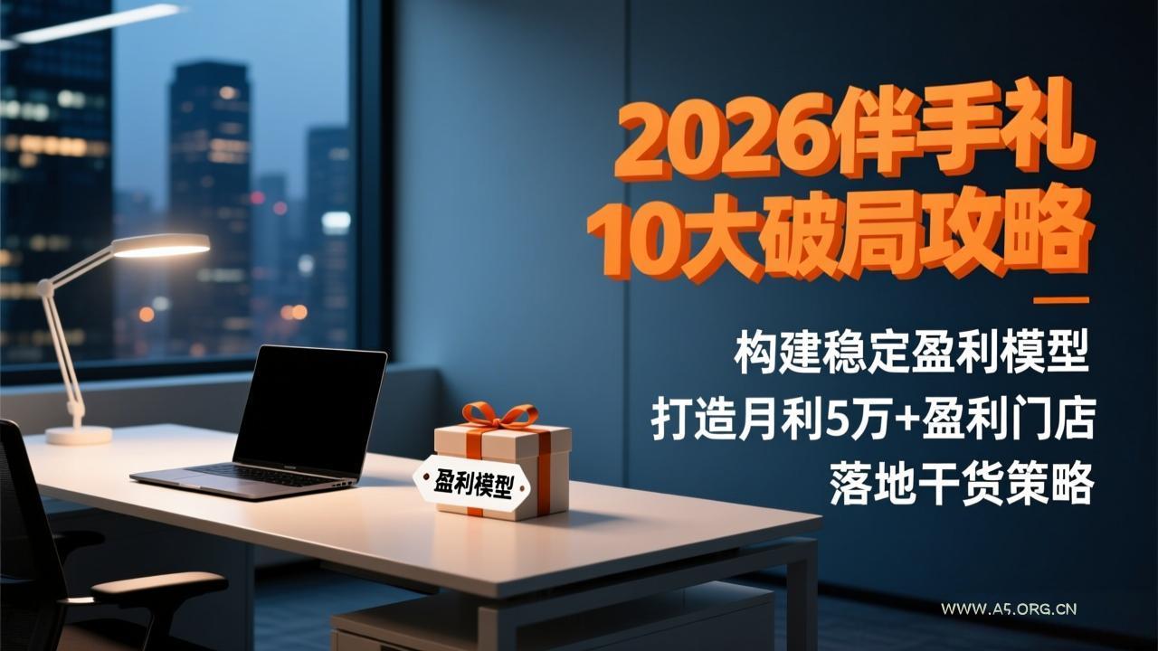 2026伴手礼10大破局攻略：构建稳定盈利模型，打造月利5万+盈利门店，落地干货策略-A5资源网