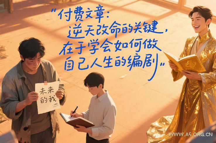 付费文章：逆天改命的关键，在于学会如何做自己人生的编剧-A5资源网