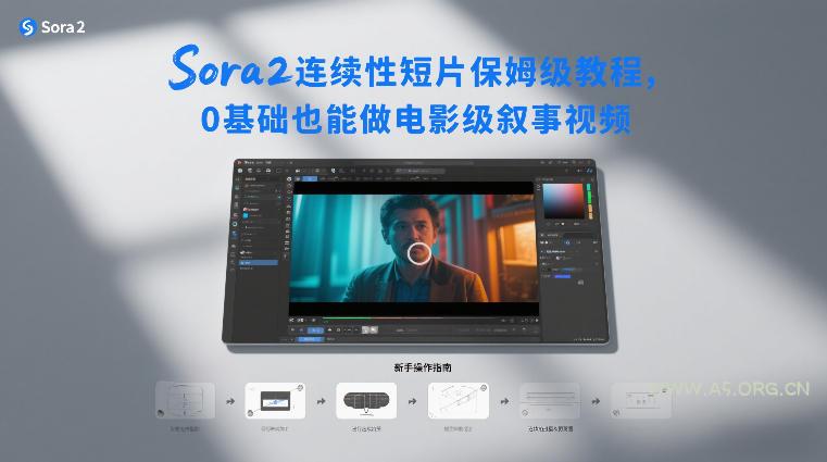 Sora2连续性短片保姆级教程，0基础也能做电影级叙事视频-A5资源网