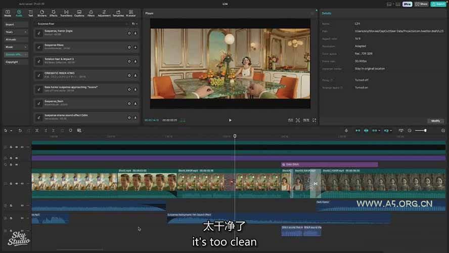 AI影视制作课：从剧本分镜到剪辑包装，用AI打造电影感视频作品 - A5资源网