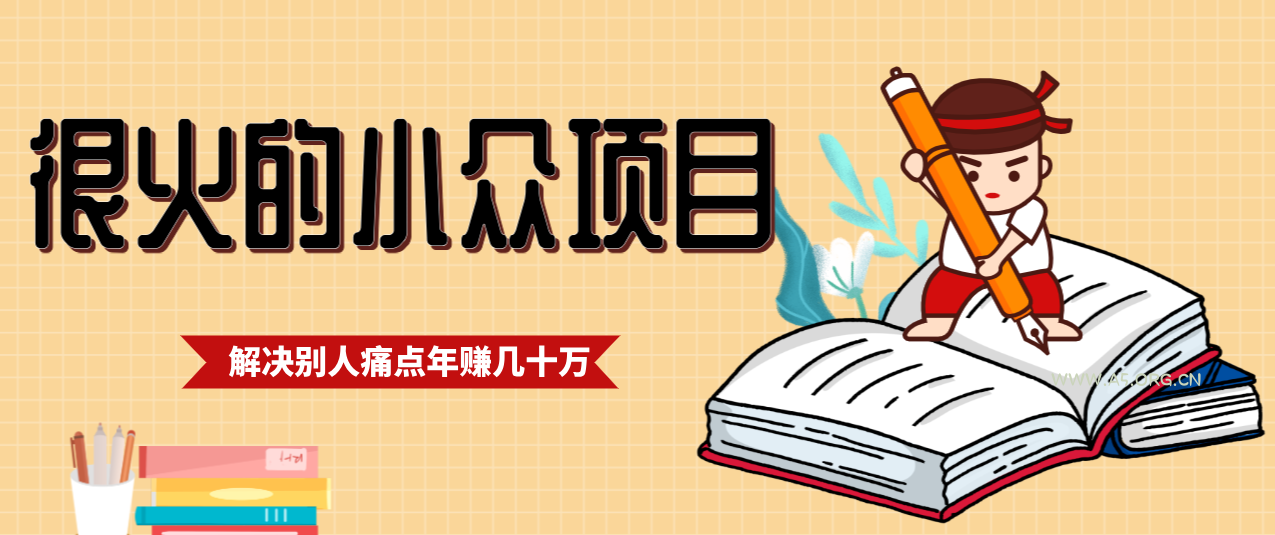 一直都很火的小众项目，抓住应届生求职痛点，这个小众项目年入几十万的底层逻辑-A5资源网