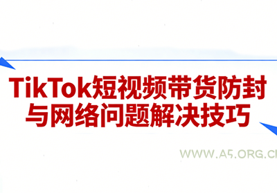 老谭·TikTok短视频带货实拍课程-A5资源网