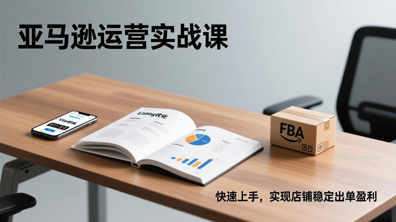 亚马逊运营实战课,Listing优化、Vine秒杀、FBA发货,快速上手,实现店铺稳定出单盈利 - A5资源网 亚马逊运营实战课,Listing优化、Vine秒杀、FBA发货,快速上手,实现店铺稳定出单盈利 - A5资源网