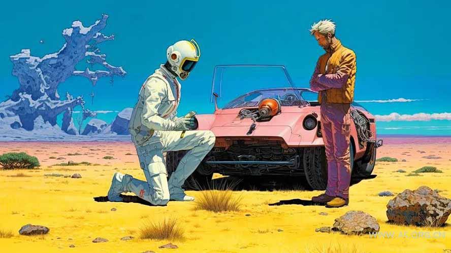 Midjourney AI漫画创作课，脚本构思、人物设计、排版合成，零基础创作完整漫画或系列插画 - A5资源网