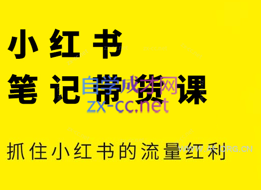 张宾·小红书笔记带货课(更新2026)-A5资源网