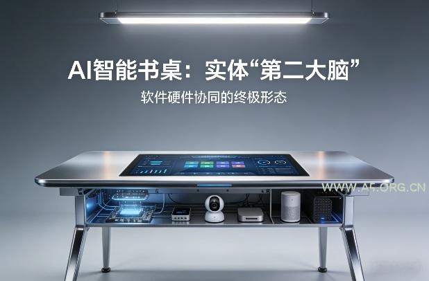 AI智能书桌搭建，构建你的实体“第二大脑”，软件硬件协同的终极形态-A5资源网