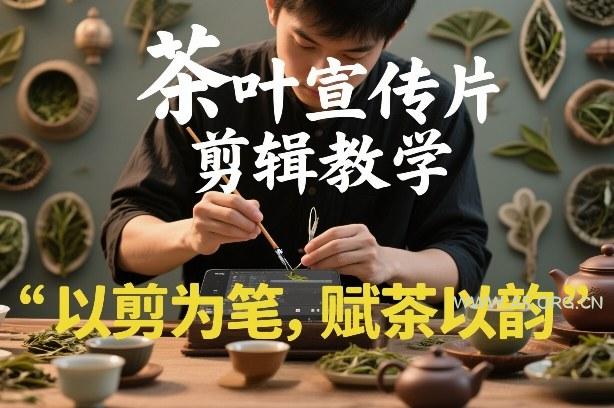 茶叶宣传片剪辑教学，以剪为笔，赋茶以韵，新手也能拍出高级感-A5资源网