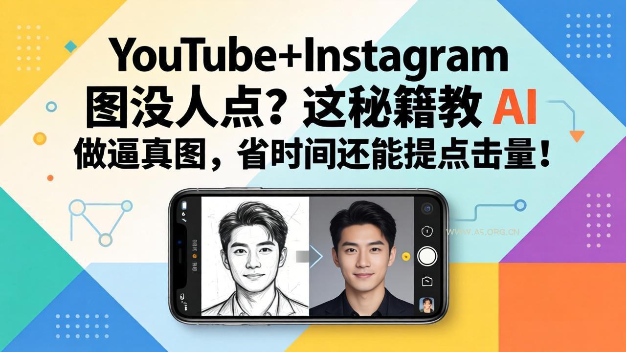 YouTube+Instagram图没人点？这秘籍教 AI 做逼真图，省时间还能提点击量-A5资源网