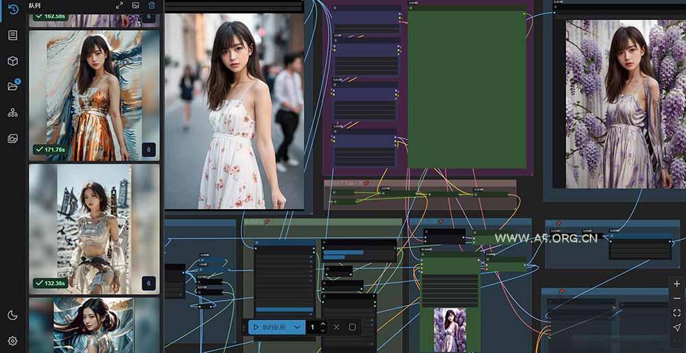 ComfyUI人像写真摄影工作流：本地一键部署，换装换场景换脸全搞定，影楼效率翻倍 - A5资源网