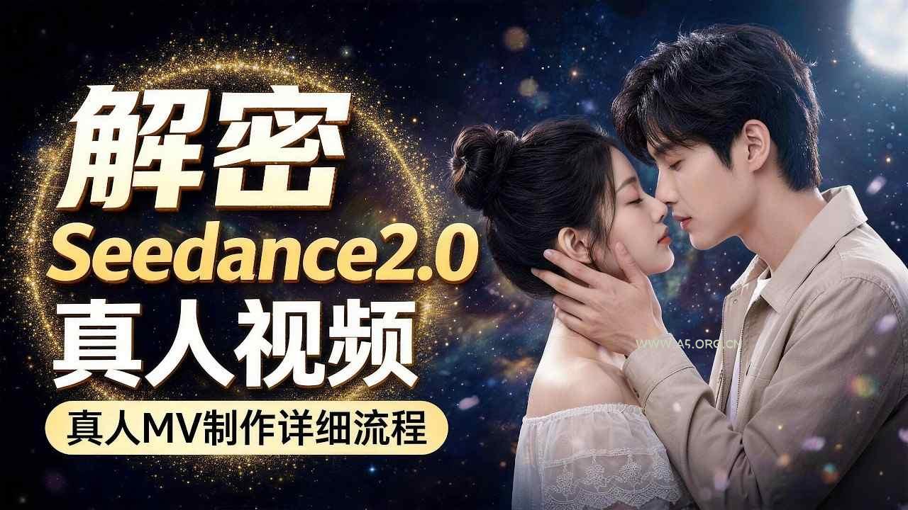 Seedance 2.0解密教程：零基础制作真人MV全流程-A5资源网