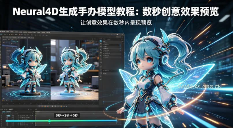 Neural4D生成手办模型教程，让创意效果在数秒内呈现预览-A5资源网