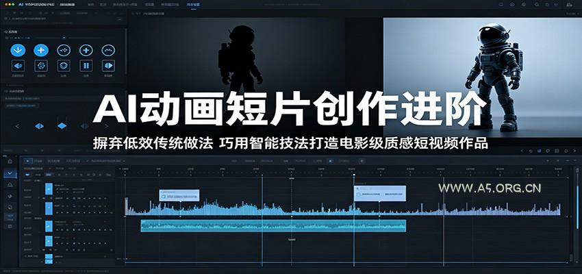 AI动画短片创作进阶:摒弃低效传统做法,巧用智能技法打造电影级质感短视频作品-小红泡