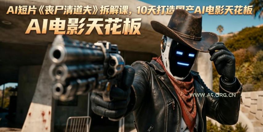 AI短片《丧尸清道夫》拆解课,10天打造国产AI电影天花板 - 小红泡 AI短片《丧尸清道夫》拆解课,10天打造国产AI电影天花板