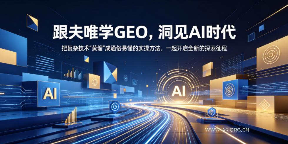 跟夫唯学GEO,洞见AI时代,把复杂技术“蒸馏”成通俗易懂的实操方法,一起开启全新的探索征程 - 小红泡 跟夫唯学GEO,洞见AI时代,把复杂技术“蒸馏”成通俗易懂的实操方法,一起开启全新的探索征程
