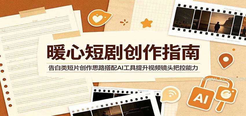 暖心短剧创作指南:告白类短片创作思路搭配AI工具提升视频镜头把控能力-小红泡