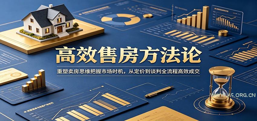 高效售房方法论:重塑卖房思维把握市场时机,从定价到谈判全流程高效成交-小红泡
