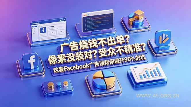 广告烧钱不出单？像素没装对？受众不精准？这套Facebook广告课帮你避开90%的坑-原创双语字幕-小红泡