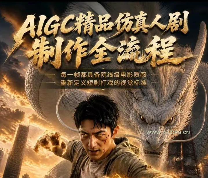 AIGC精品仿真人剧豢龙人全流程制作解析2026,国风仿真人创作+打斗剧情+人设编排,一站式AI短剧入门 - 小红泡 AIGC精品仿真人剧豢龙人全流程制作解析2026,国风仿真人创作+打斗剧情+人设编排,一站式AI短剧入门