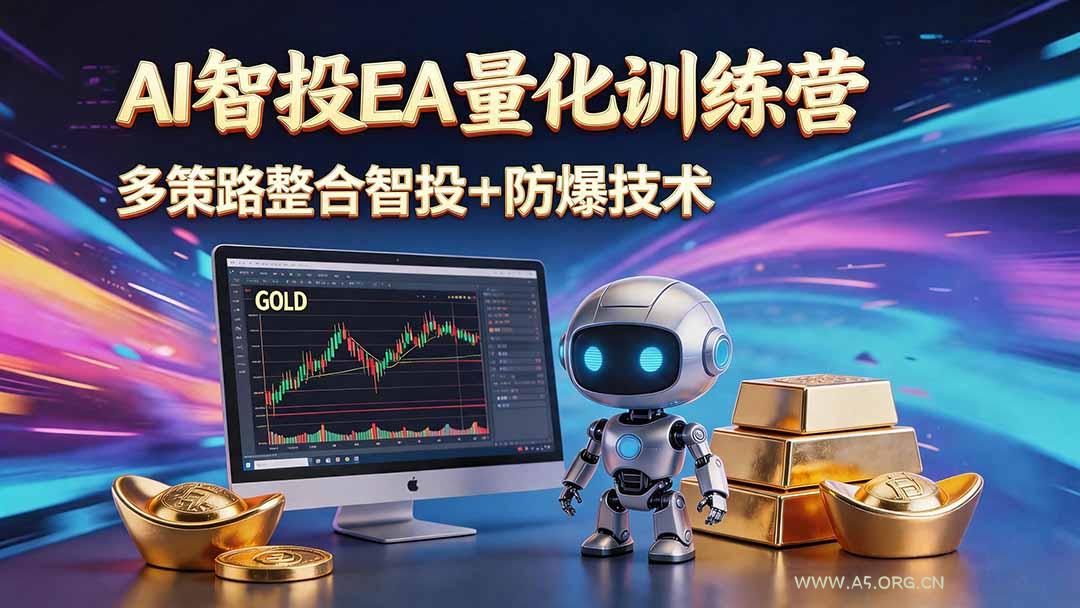 AI智投EA量化运营技术,自动化黄金操盘技术,小白也可以轻松上手日入1000+ - 小红泡 AI智投EA量化运营技术,自动化黄金操盘技术,小白也可以轻松上手日入1000+ - 小红泡