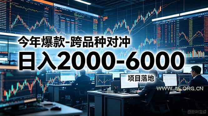 今年爆款-跨品种对冲日入2000-6000,项目落地! - 小红泡 今年爆款-跨品种对冲日入2000-6000,项目落地! - 小红泡