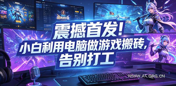 震撼首发!小白利用电脑做游戏搬砖,告别打工【揭秘】 - 小红泡 震撼首发!小白利用电脑做游戏搬砖,告别打工【揭秘】