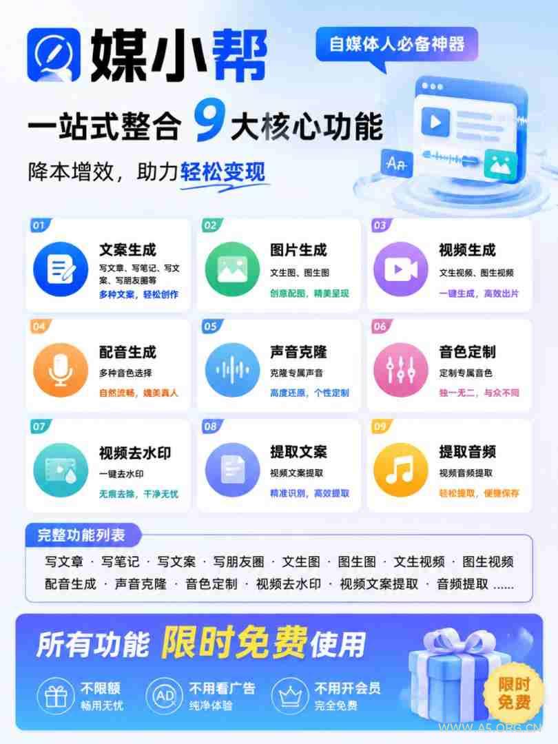 直接抄作业！5分钟教你搭建一款《自媒体工具箱》，自用引流都不错 - 小红泡