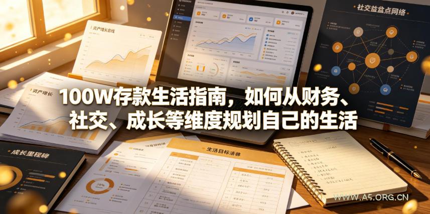 付费文章:100W存款生活指南,如何从财务、社交、成长等维度规划自己的生活 - 小红泡 付费文章:100W存款生活指南,如何从财务、社交、成长等维度规划自己的生活