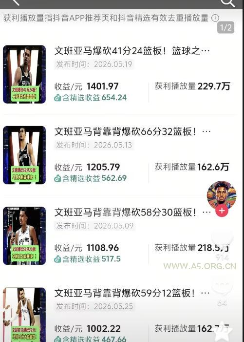 抖音8W粉丝博主的篮球人物深度解析解说教学,零门槛玩转伙伴计划与精选独家,单日稳定收益1k+ - 小红泡 抖音8W粉丝博主的篮球人物深度解析解说教学,零门槛玩转伙伴计划与精选独家,单日稳定收益1k+