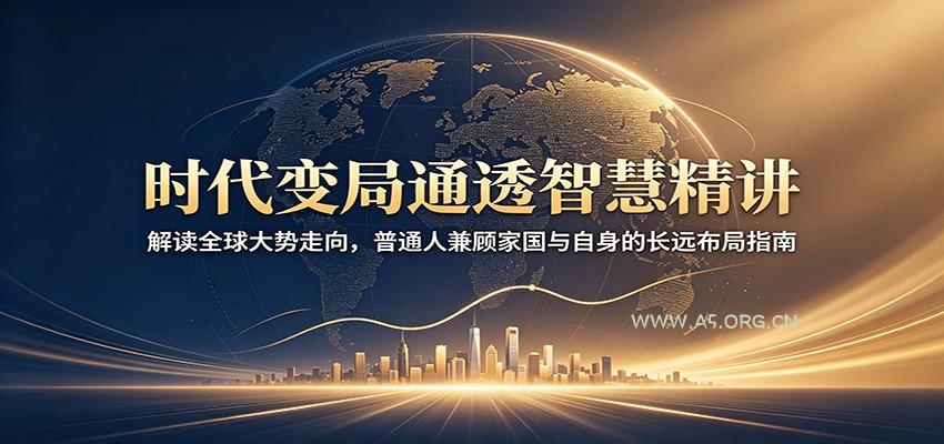 时代变局通透智慧精讲：解读全球大势走向，普通人兼顾家国与自身的长远布局指南 - 小红泡