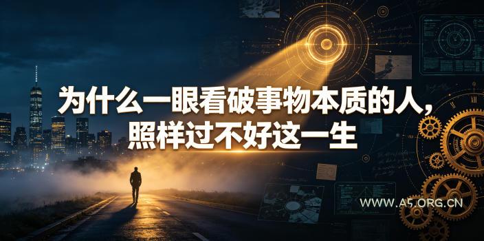 付费文章:为什么一眼看破事物本质的人,照样过不好这一生 - 小红泡 付费文章:为什么一眼看破事物本质的人,照样过不好这一生