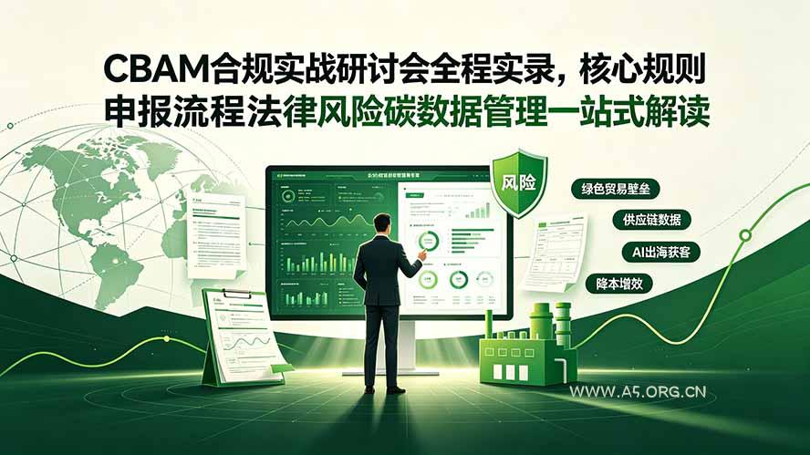 CBAM合规实战研讨会全程实录,核心规则申报流程法律风险碳数据管理一站式解读 - 小红泡 CBAM合规实战研讨会全程实录,核心规则申报流程法律风险碳数据管理一站式解读 - 小红泡