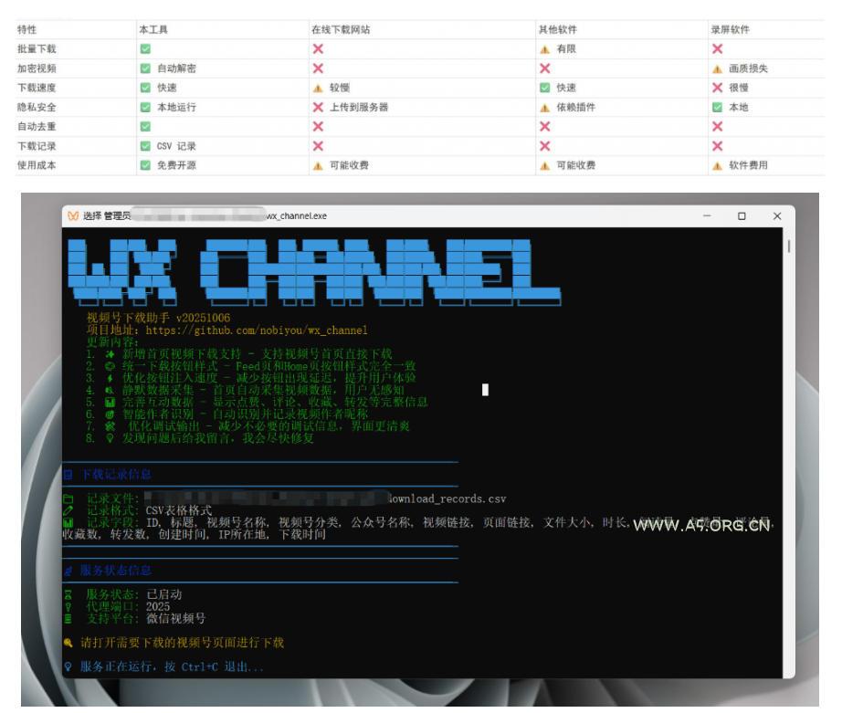 Github热门工具，视频号下载神器又来了！一键注入下载按钮，轻松下载，使用便捷wx_channel